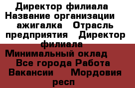 Директор филиала › Название организации ­ Zажигалка › Отрасль предприятия ­ Директор филиала › Минимальный оклад ­ 1 - Все города Работа » Вакансии   . Мордовия респ.